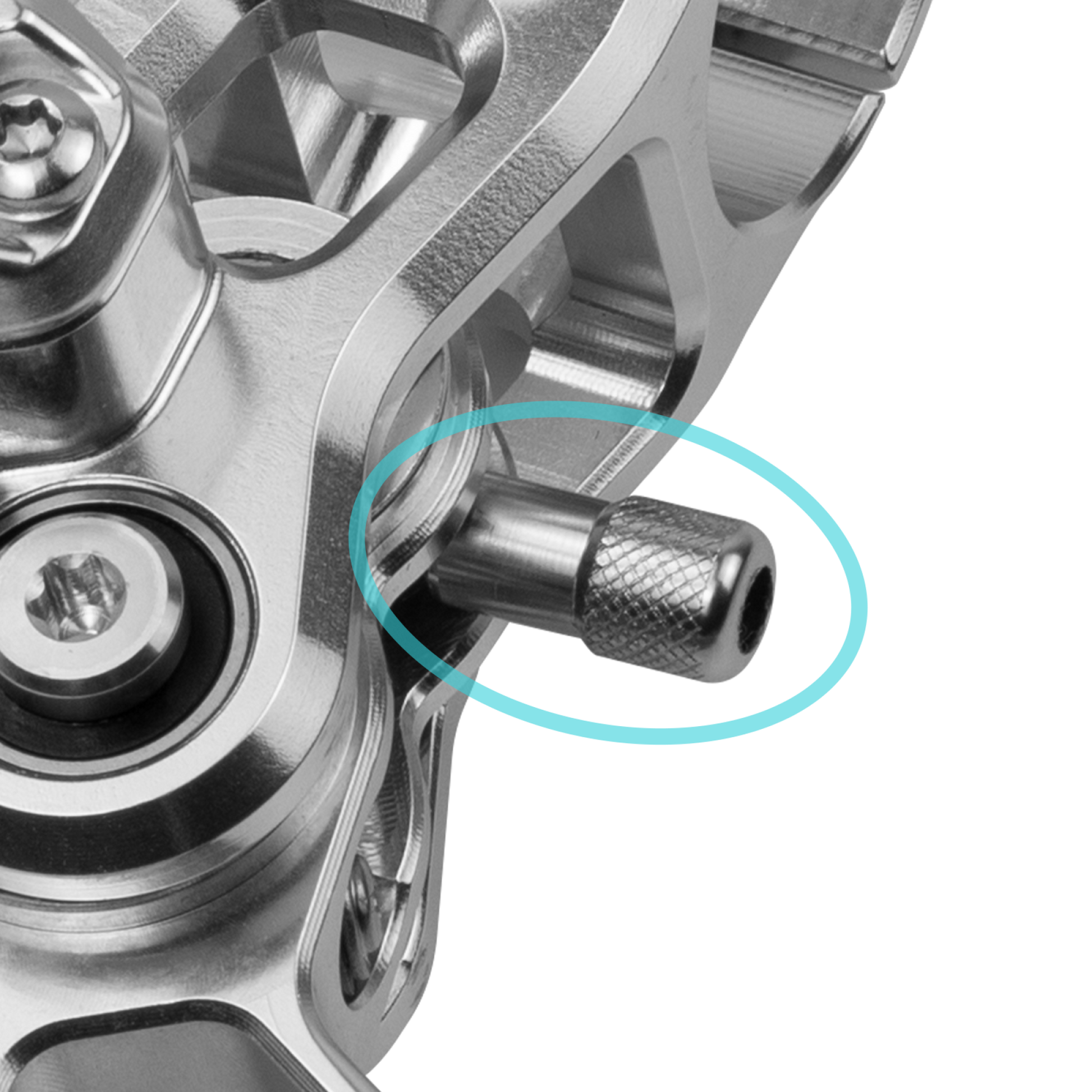 Lewis AX 4 Piston Hydraulic Bicycle Disc Brake Kit