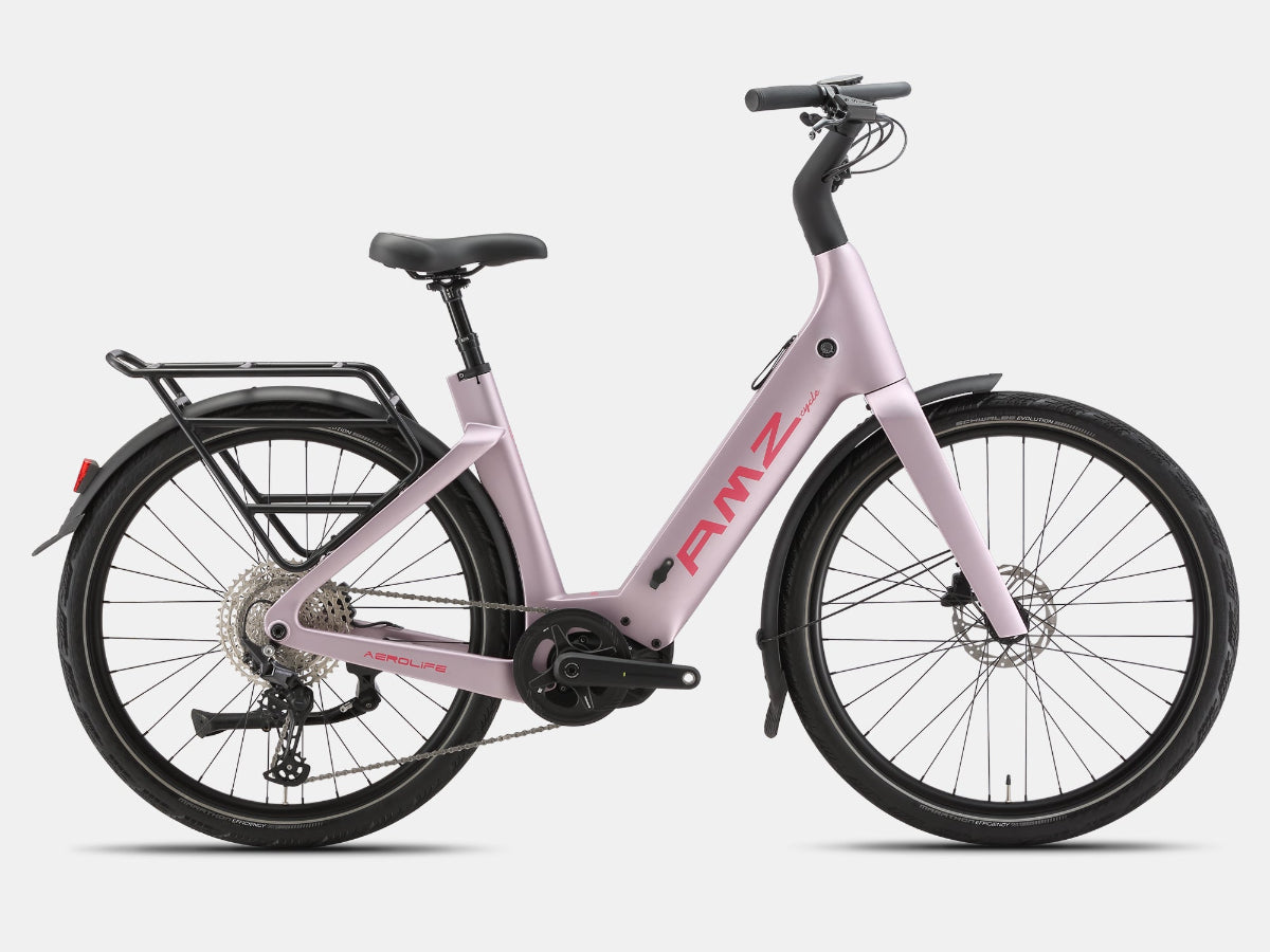 AMZcycle Aerolife Electric Commuter Bike - Violet
