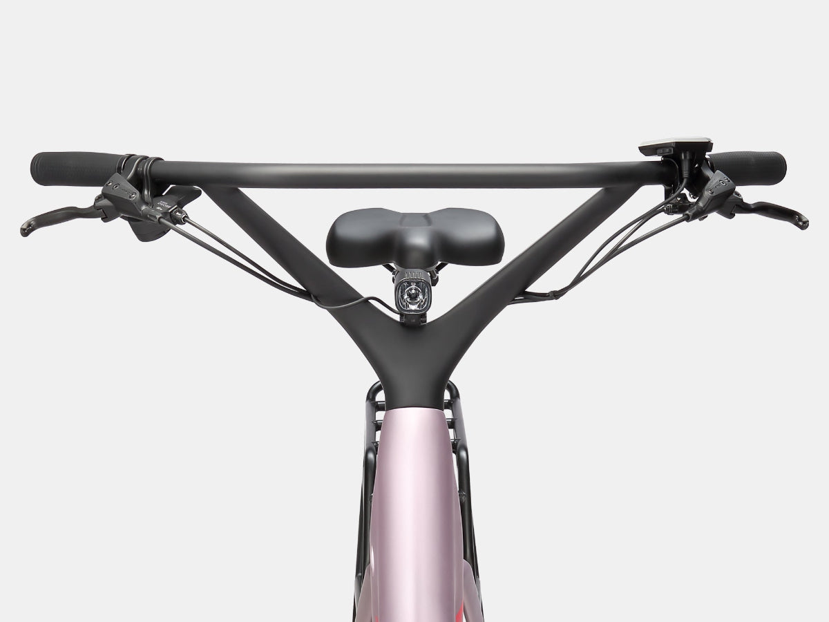 AMZcycle Aerolife Electric Commuter Bike - Violet drivetrain