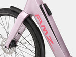 AMZcycle Aerolife Electric Commuter Bike - Violet brakes