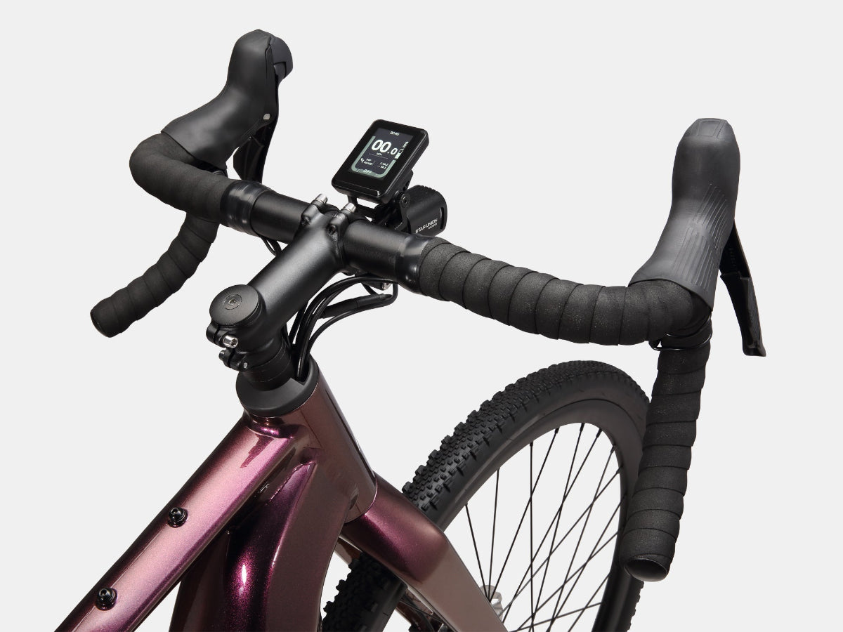 AMZcycle Cougar Electric Gravel Bike - Crimson Purple drivetrain