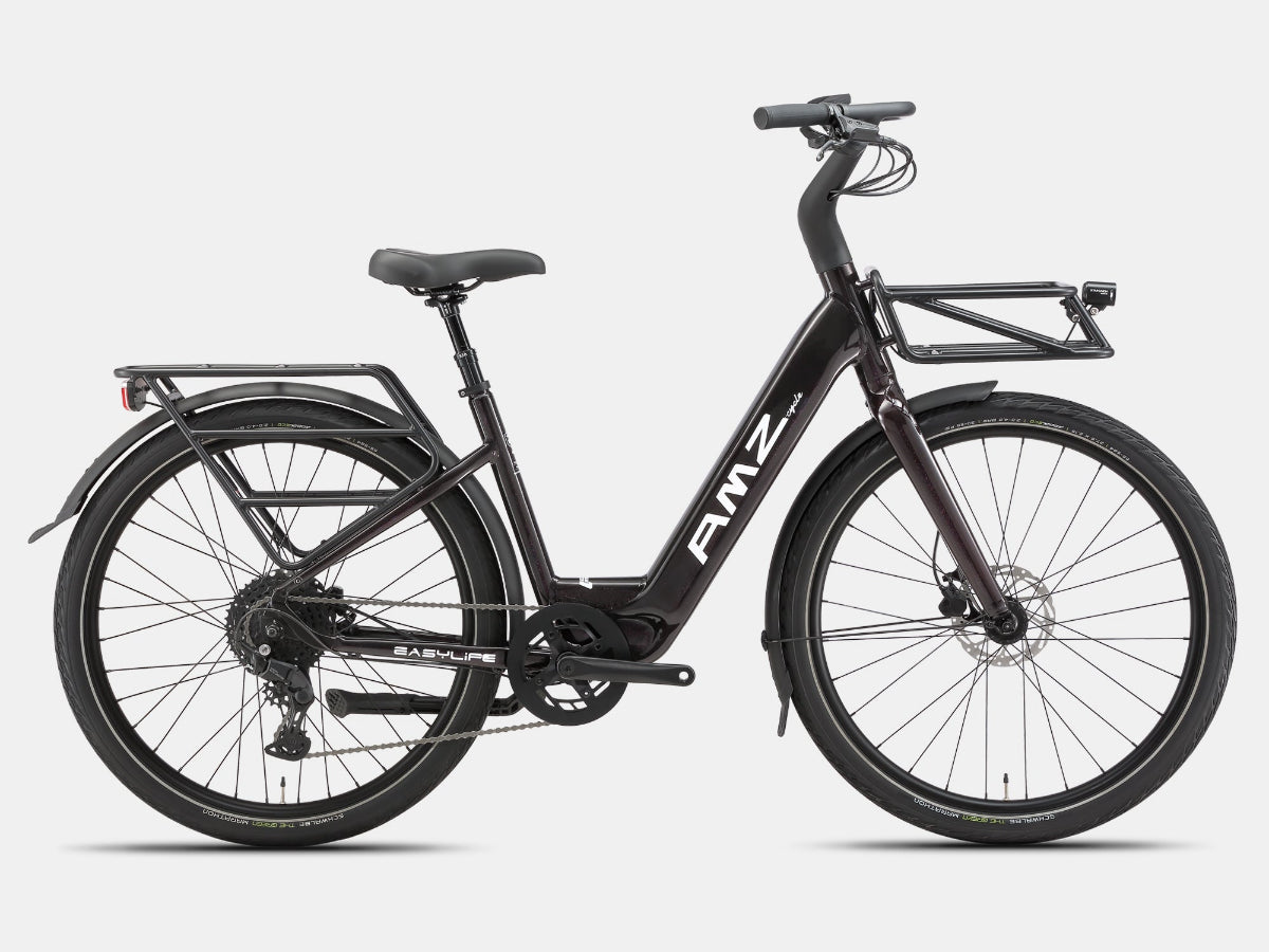 AMZcycle Easylife Electric Commuter Bike - Rouge Nebula