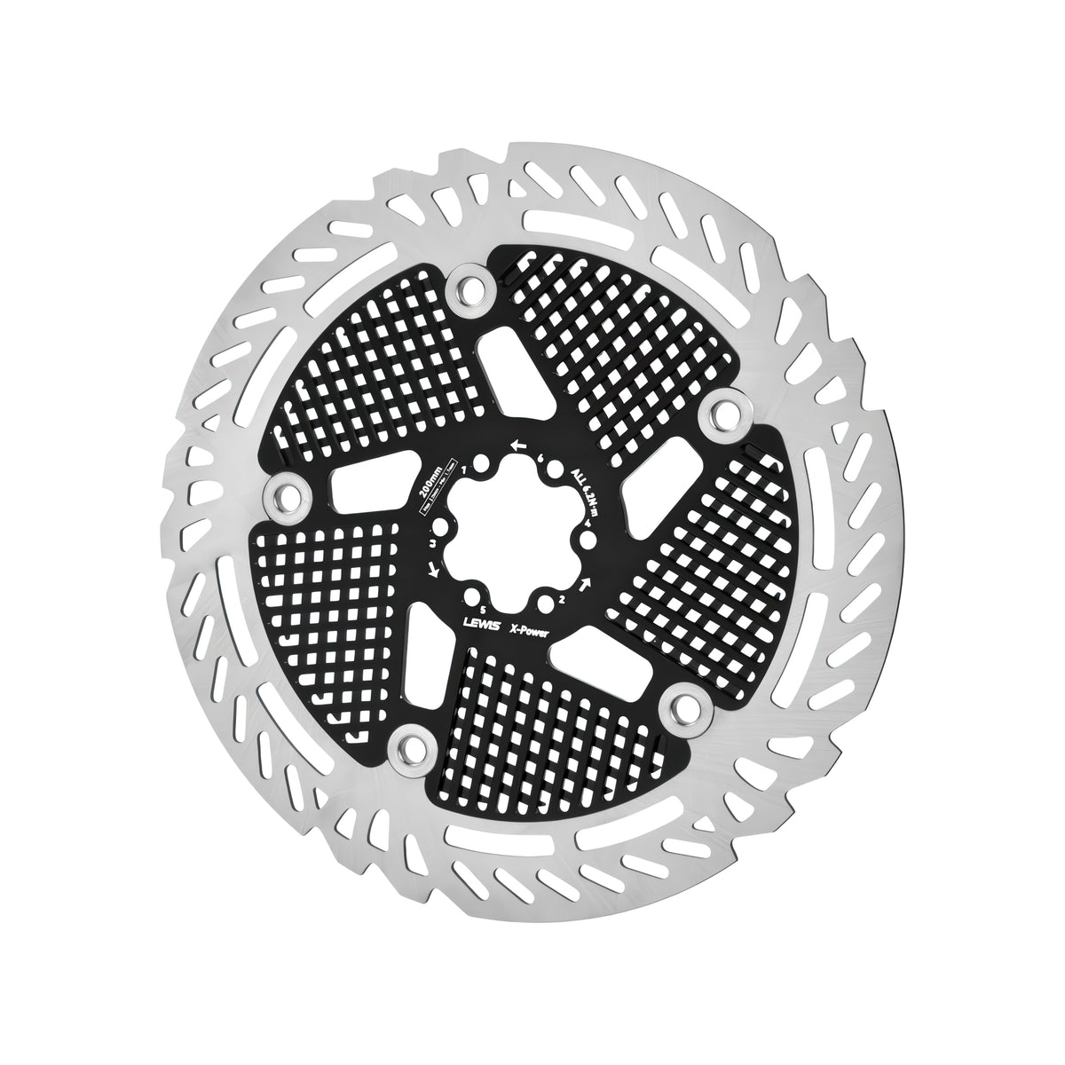 Lewis X-Power 200mm 2.3mm Disc Brake Floating Rotor
