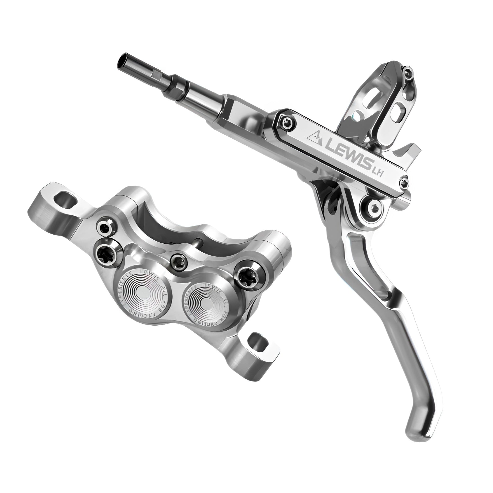 Lewis LH4 4 Piston Hydraulic Bicycle Disc Brake Kit