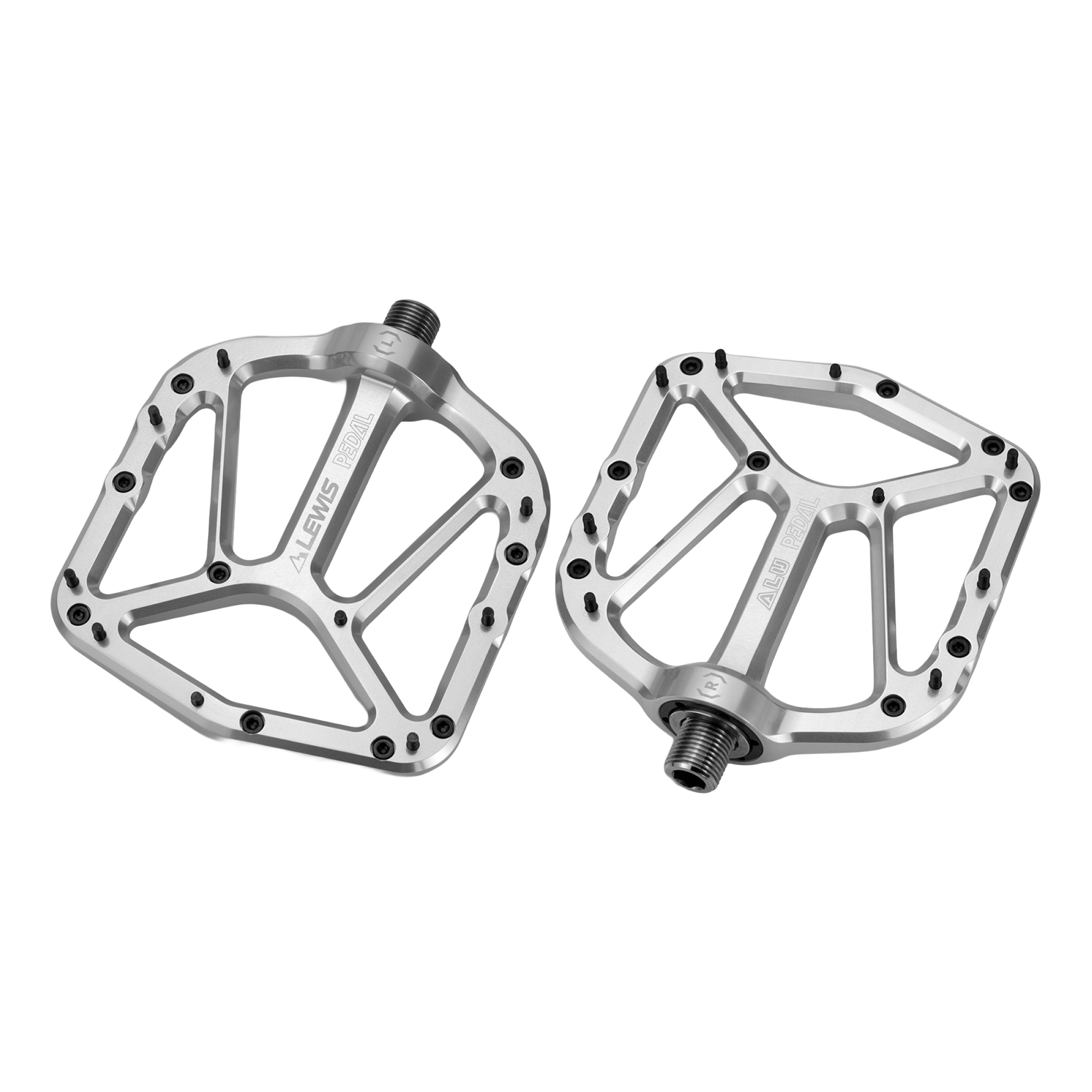 alu pedalen Lewis Ridge ALU 7075 CNC Mountain Bike Pedals – Ultra-Thin DH/Enduro Platform – Atlus Bike