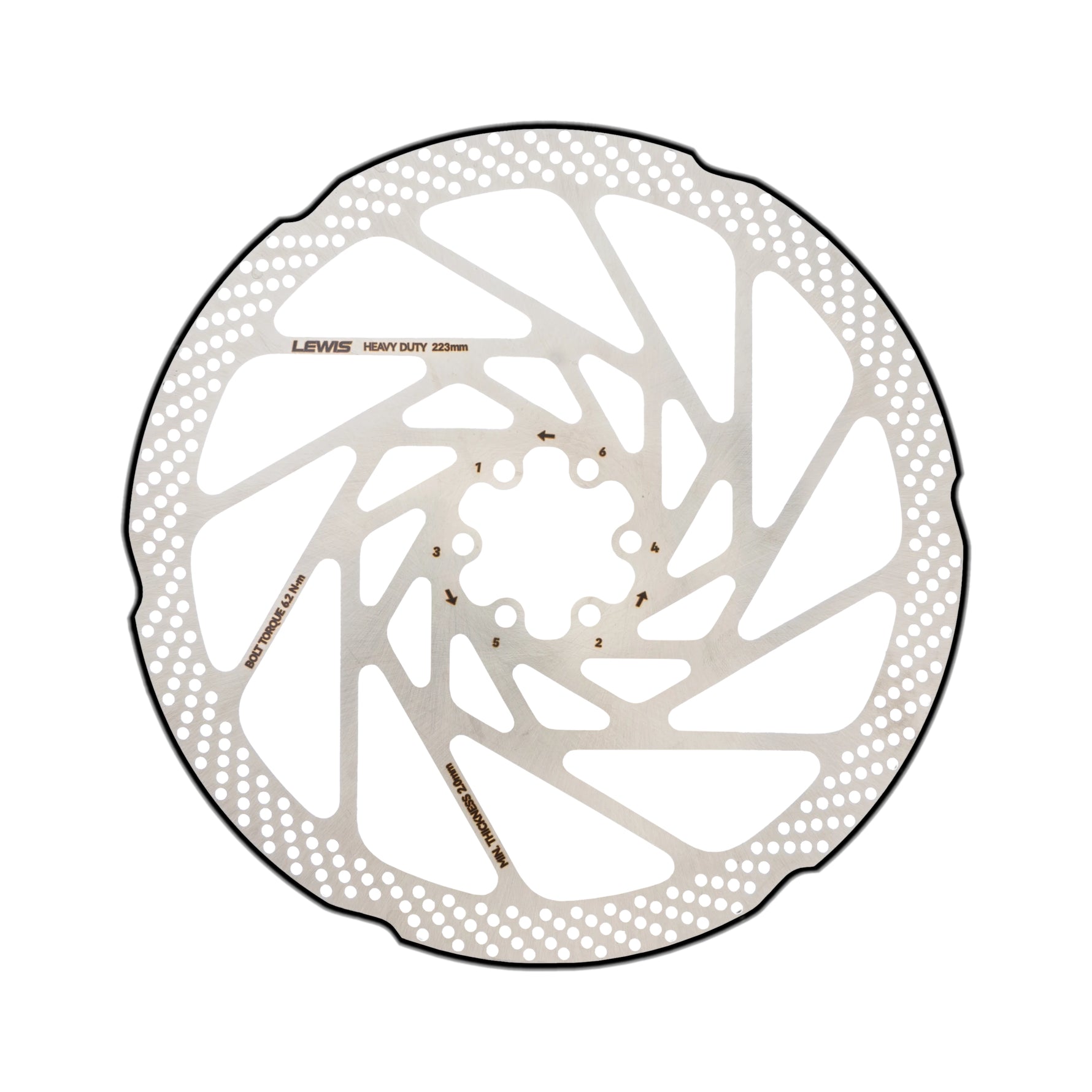 Lewis 2.3mm Disc Brake Rotor