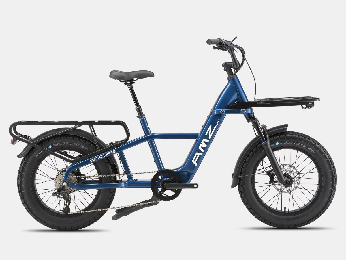 AMZcycle Wildlife Electric Cargo Bike - Starlit Navy Blue