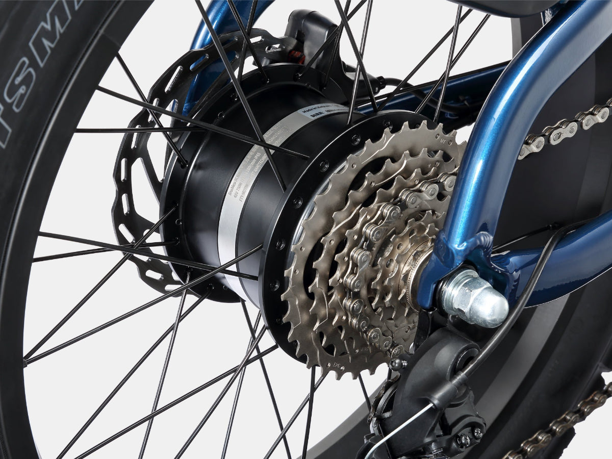 AMZcycle Wildlife Electric Cargo Bike - Starlit Navy Blue cargo