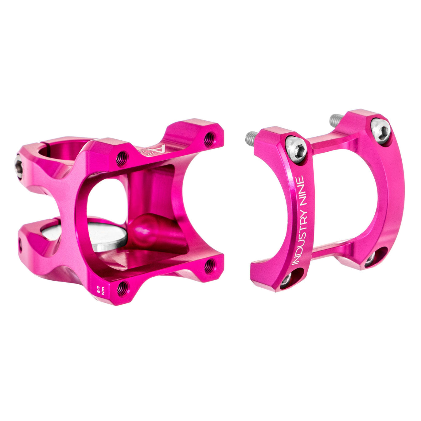 Industry Nine A318 Stem (31.8) 30mm Pink  