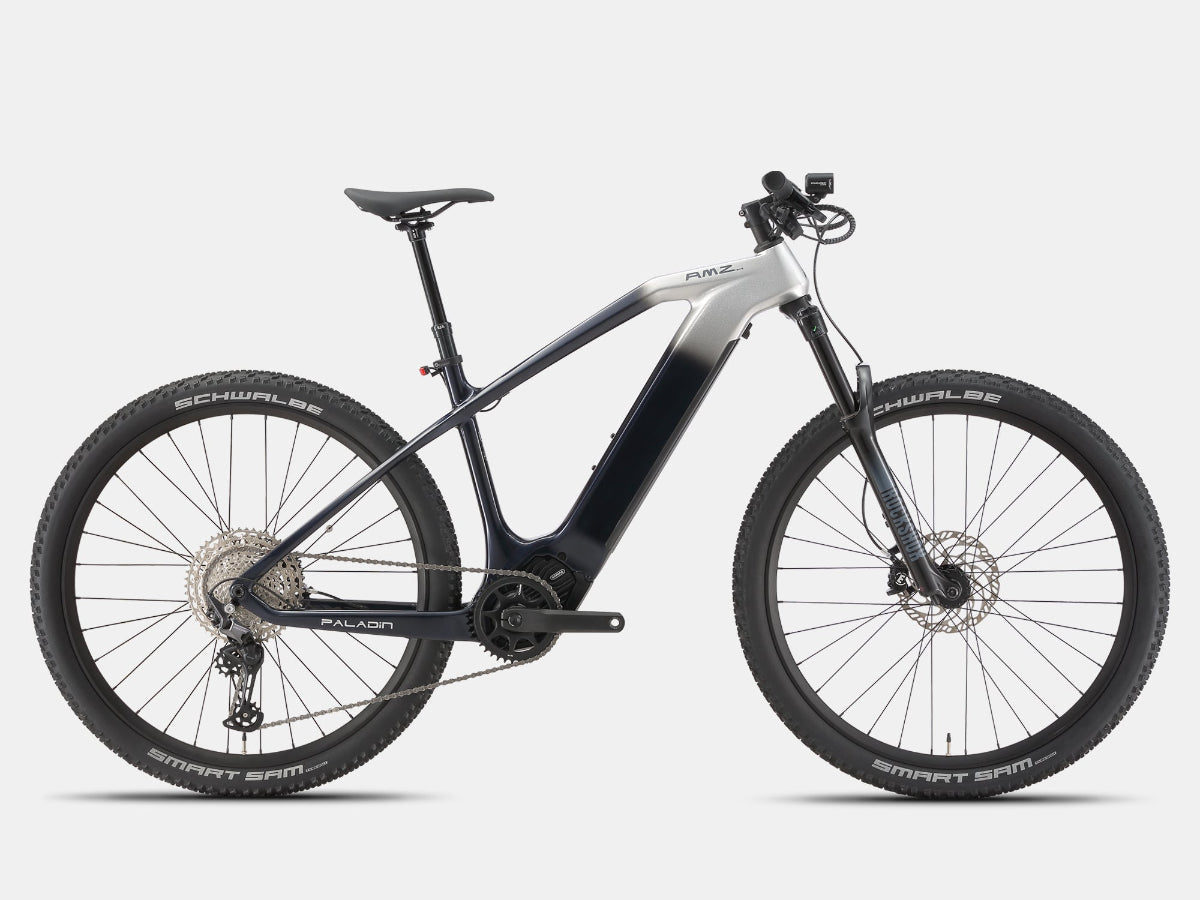 AMZcycle Paladin Electric XC Mountain Bike - Dawn Silver