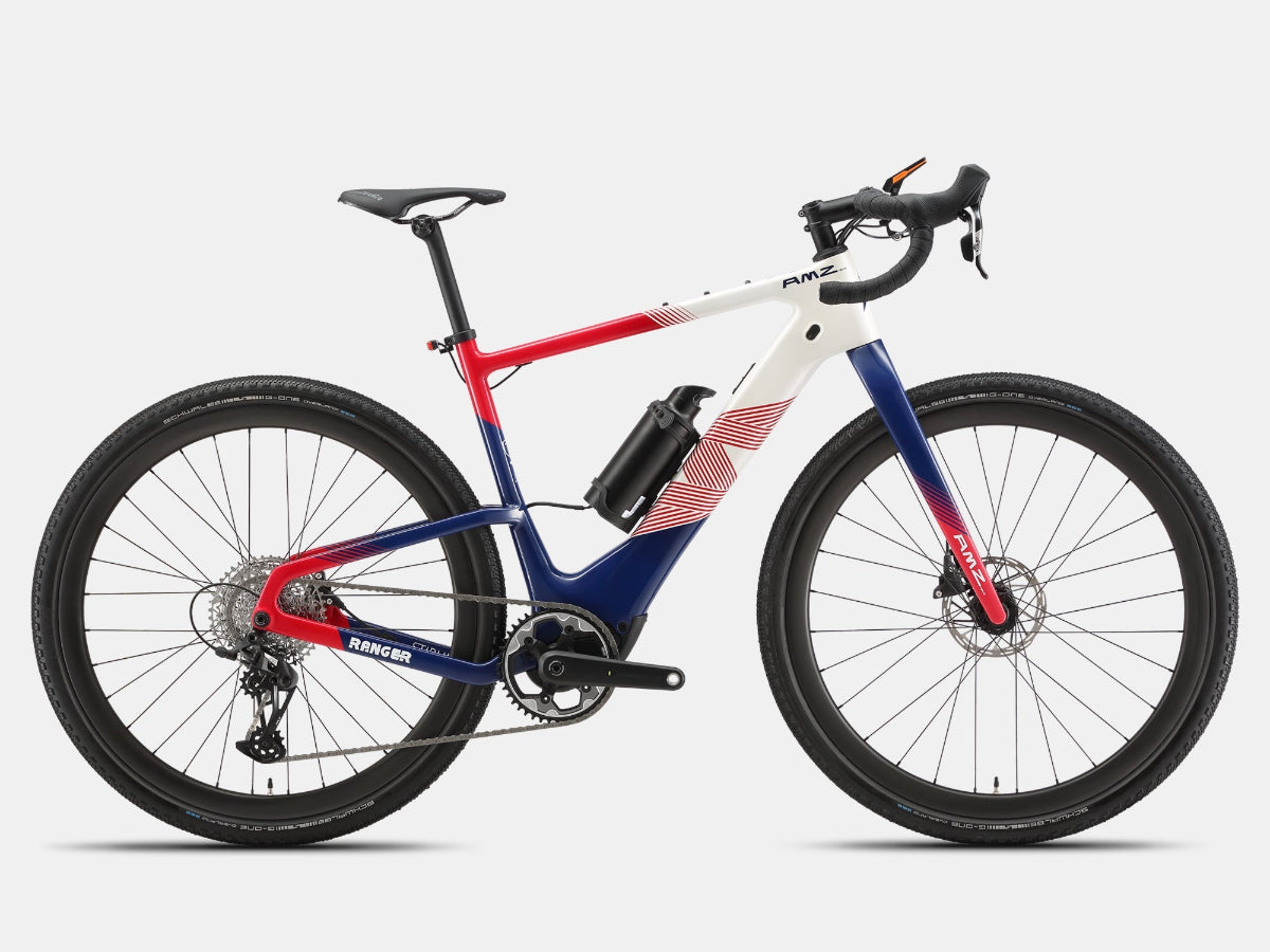 AMZcycle Ranger APEX Electric Gravel Bike - Flag Red